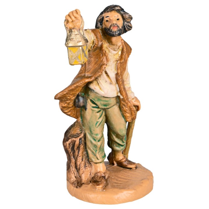 Man with lantern 6.5 cm Fontanini