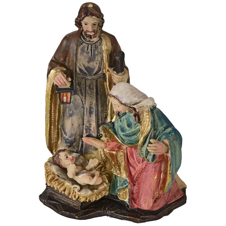 Natividad de 8 cm en resina