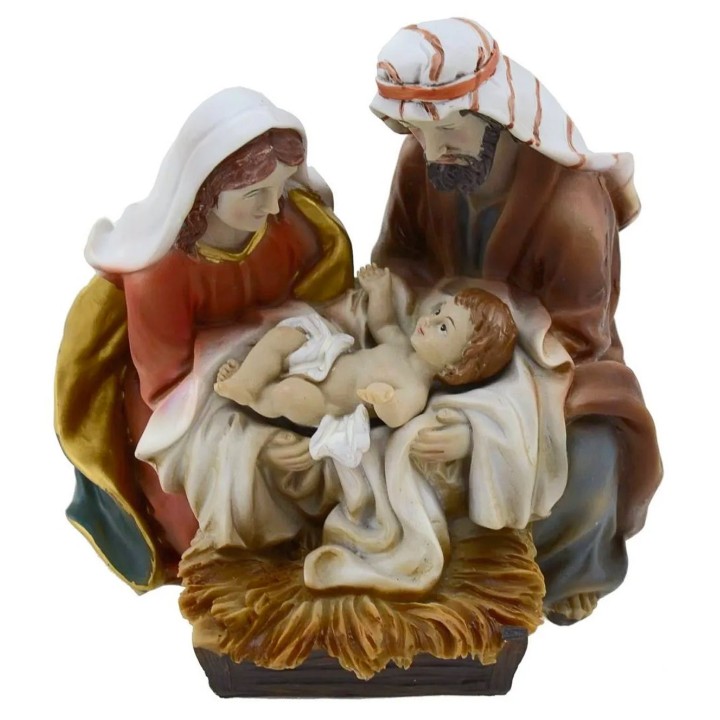 Natività in resina altezza reale 13 cm - serie 20 cm