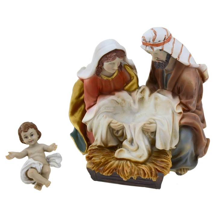 Natività in resina altezza reale 13 cm - serie 20 cm