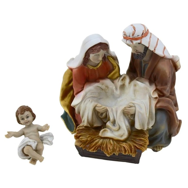 Natività in resina altezza reale 13 cm - serie 20 cm