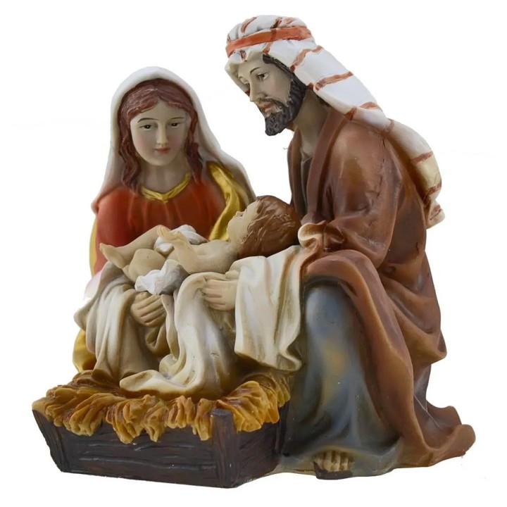 Natività in resina altezza reale 13 cm - serie 20 cm