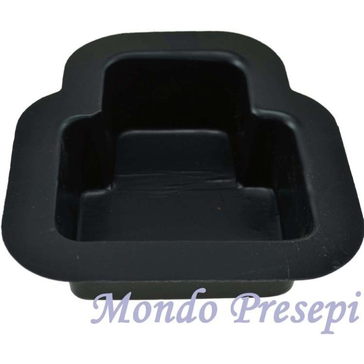 Bandeja fuente para belén de bricolaje cm 11x12,5x5 h