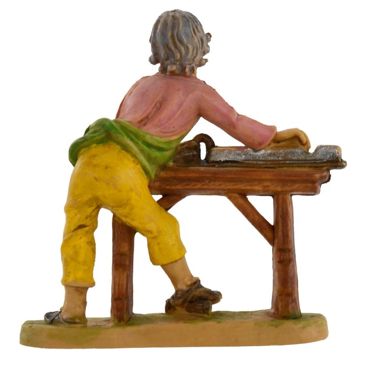 Falegname al lavoro serie da 8 cm in pvc