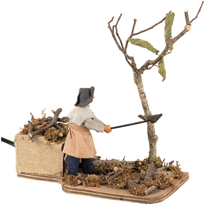 Moving tree chopper 10 cm