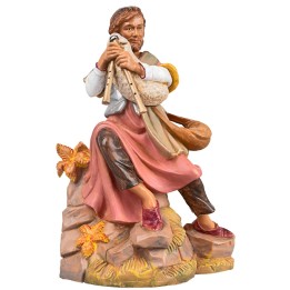 Seated bagpiper series 30 cm Fontanini