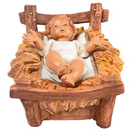 Niño Jesús en cuna serie 30 cm Fontanini
