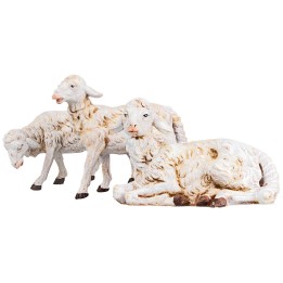 Set tre pecore per presepe serie 30 cm Fontanini