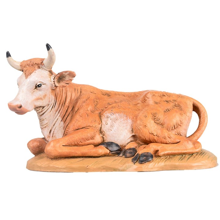 Bue seduto serie 30 cm Fontanini