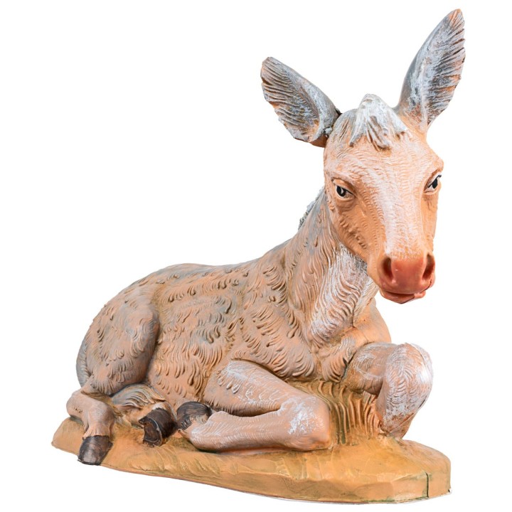Asino seated series 30 cm Fontanini