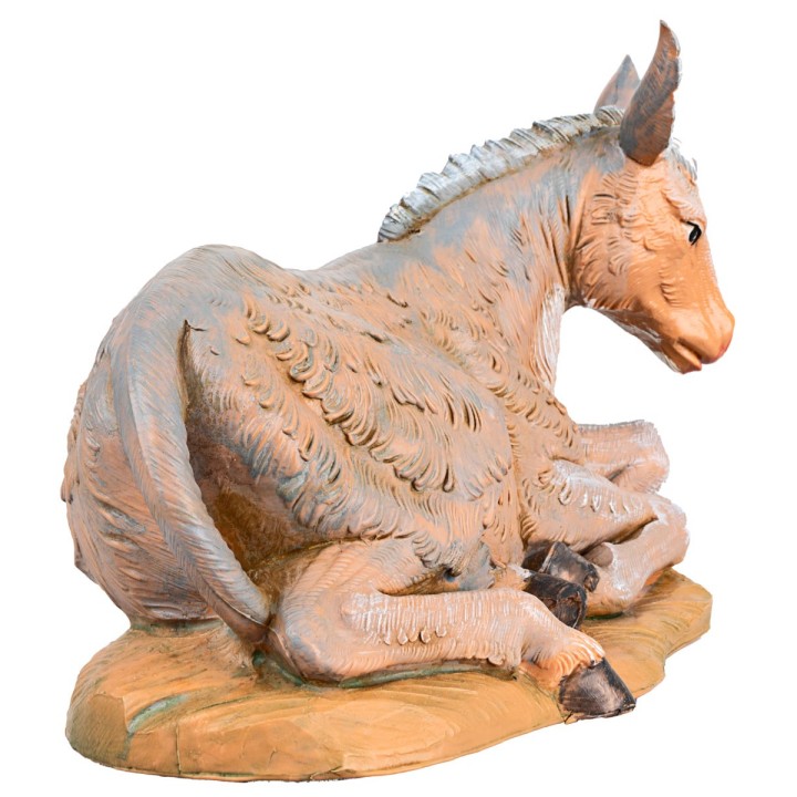 Asino seduto serie 30 cm Fontanini
