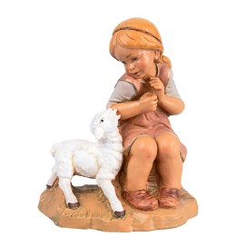 Bimba con agnello serie 30 cm Fontanini