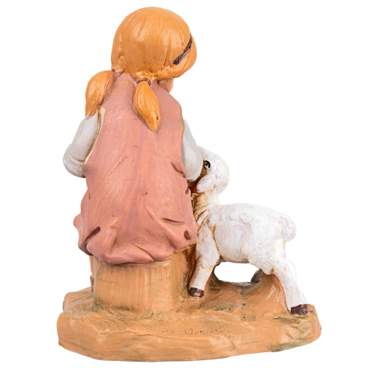 Bimba con agnello serie 30 cm Fontanini