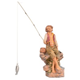 Pescatore seduto serie 30 cm Fontanini