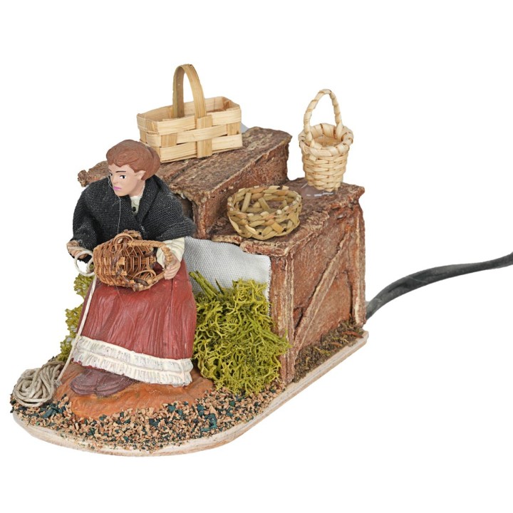 Cestera en movimiento Oliver serie 10 cm
