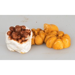 Composizione di Zucche e castagne