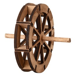Water mill wheel Ø 10 cm