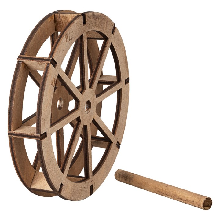 Ruota mulino ad acqua Ø 10 cm