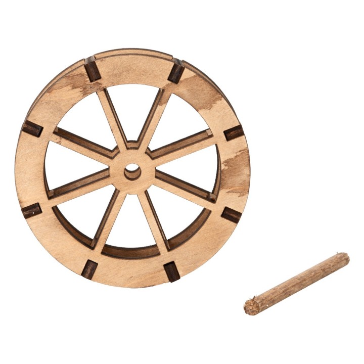 Ruota mulino ad acqua Ø 10 cm