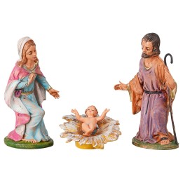 Natività 3 soggetti serie cm 18 in pvc