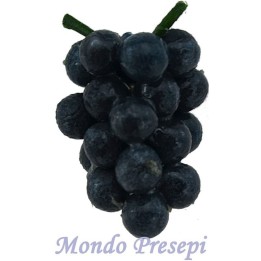Grappolo d'uva nera cm 1,2