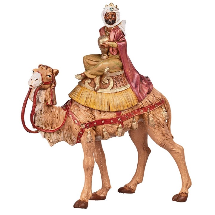Set of 3 Wise Men on camels series 19 cm Fontanini