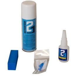 Dense cyanoacrylate glue kit Colle21 gr 21+ spray activator