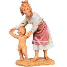 Mum with child 10 cm Fontanini