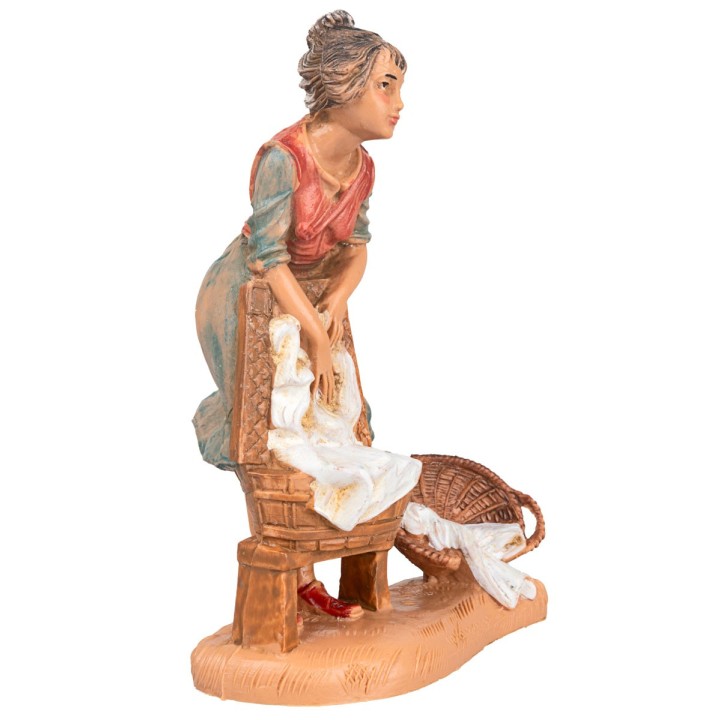 Laundry Woman 10 cm Fontanini