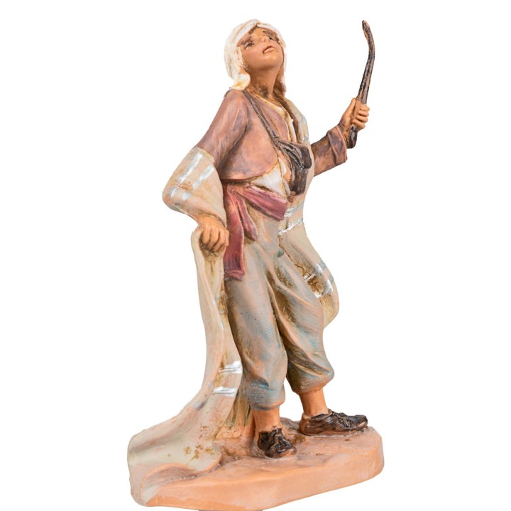 Camel driver with whip 9.5 cm Fontanini