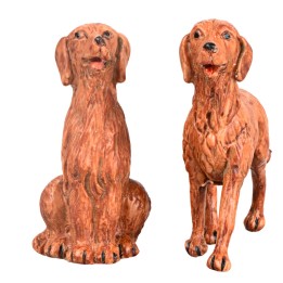 Pair of dogs series 9.5 cm Fontanini