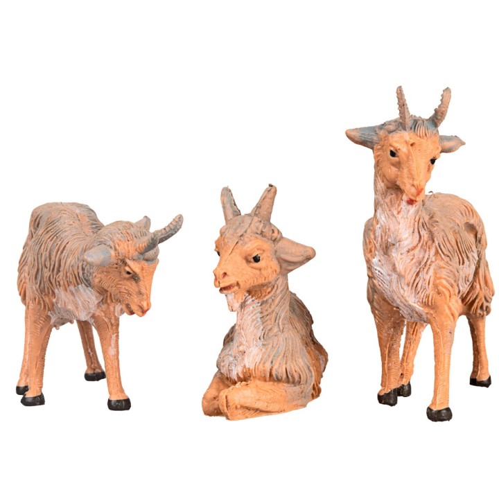 Juego de 3 cabras serie 10 cm Fontanini