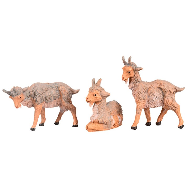 Set 3 capre serie 10 cm Fontanini