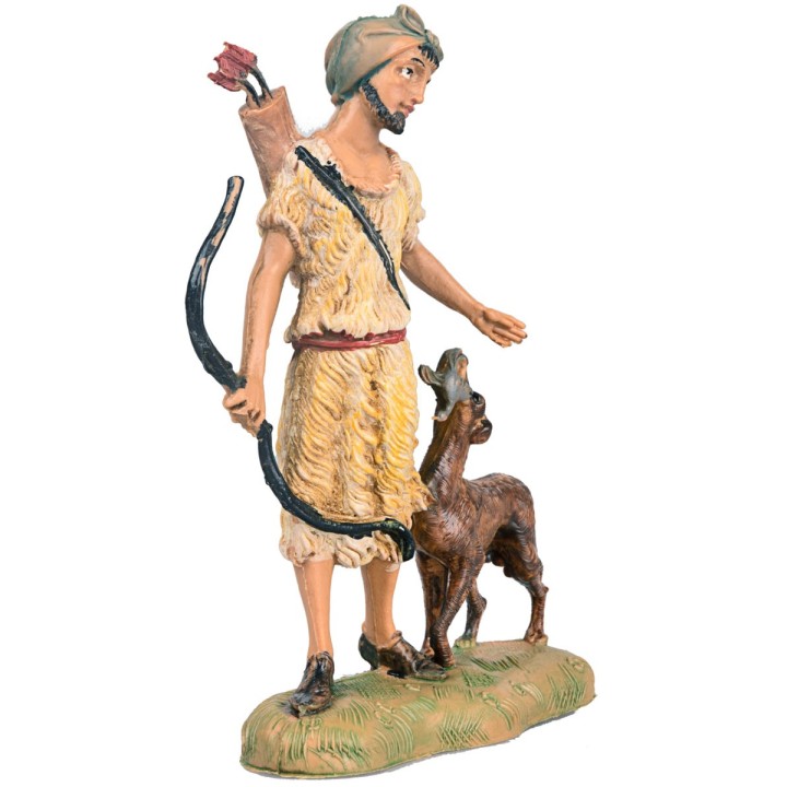Arciere con cane 10 cm Fontanini