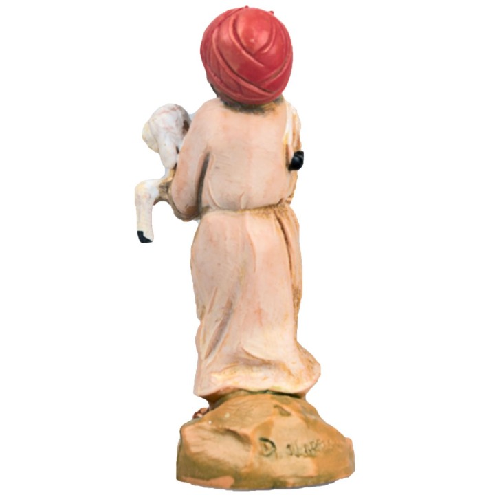 Bambino con agnello fra le braccia serie 9,5 cm Fontanini