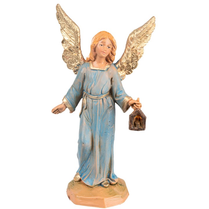 Ángel de pie con linterna 9,5 cm Fontanini