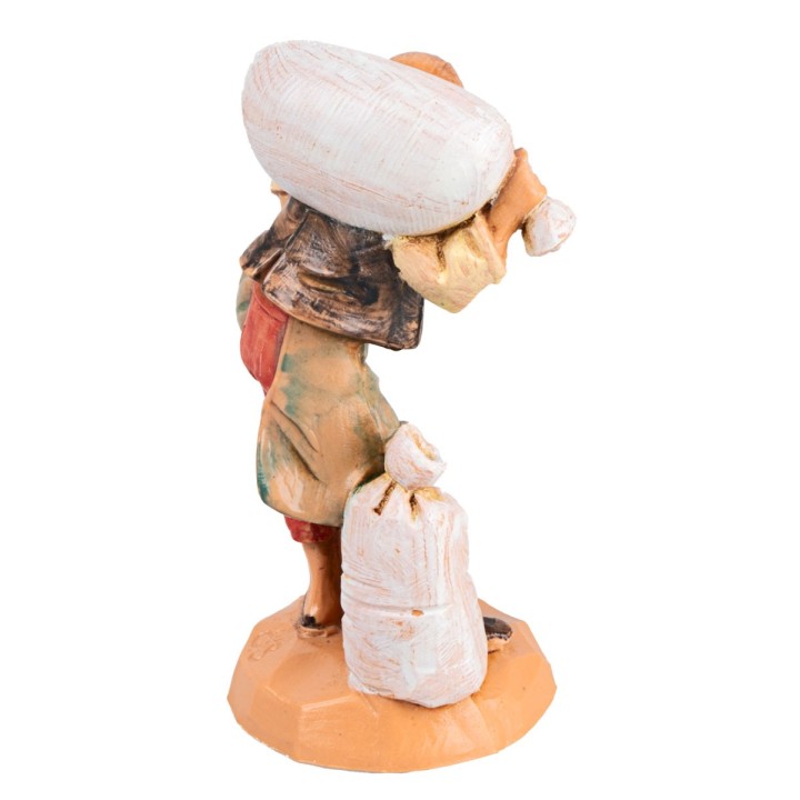 Mugnaio with sacks 6.5 cm Fontanini