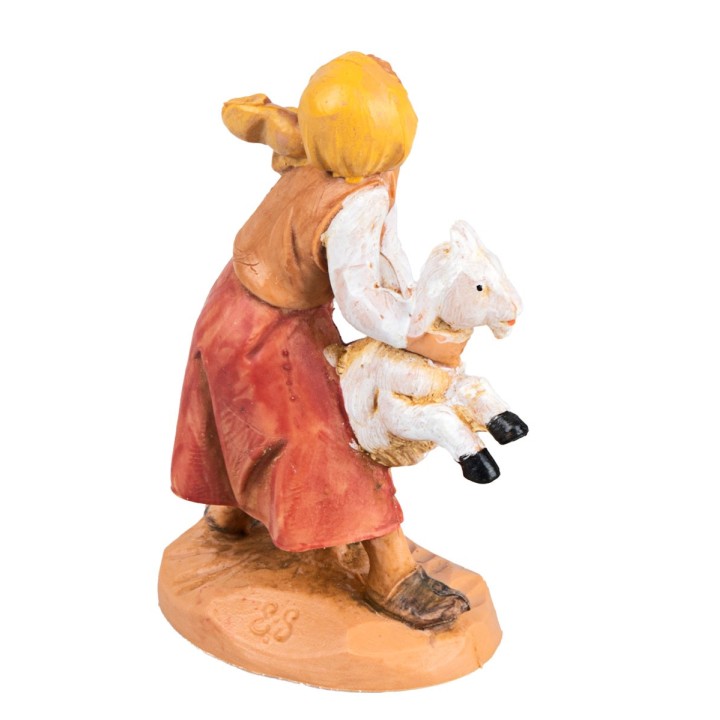 Giovane con pecora 6,5 cm Fontanini