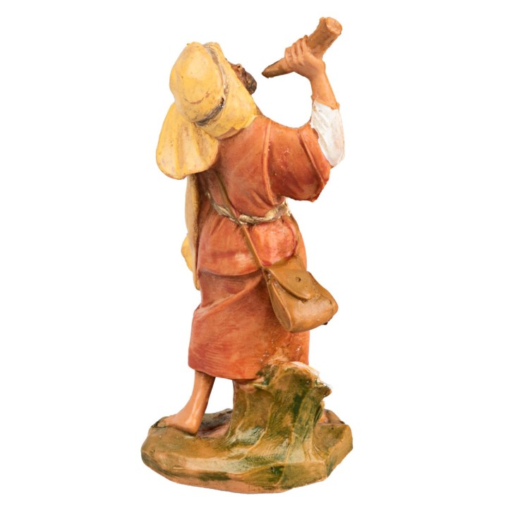Hombre oriental que toca el cuerno 6,5 cm Fontanini