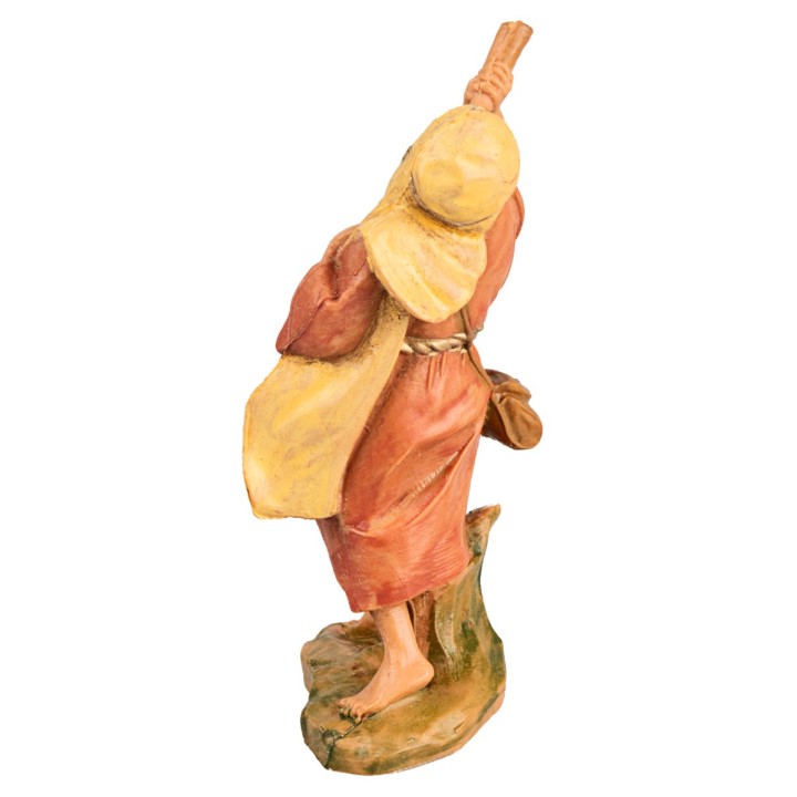 Hombre oriental que toca el cuerno 6,5 cm Fontanini