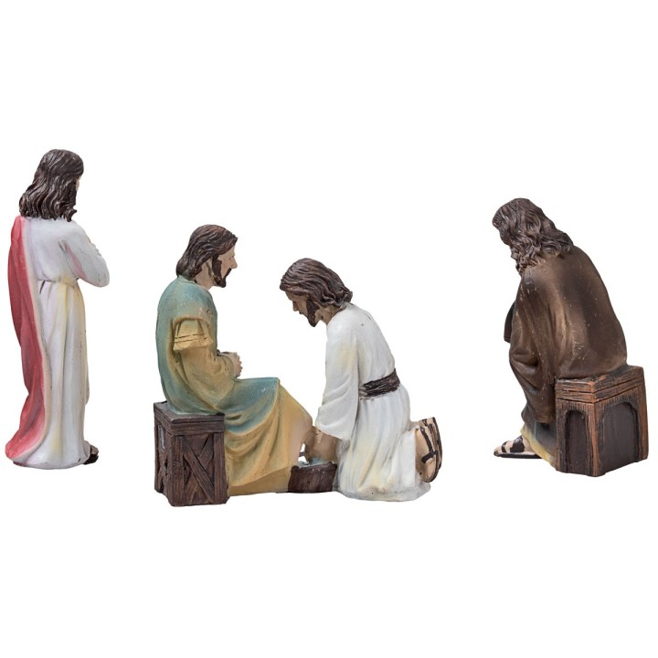 Lavado de pies 10 cm figuras pascuales