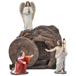 Resurrection of Jesus 10 cm in resin
