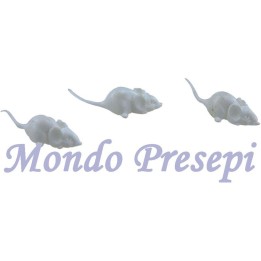 Set 3 mice white