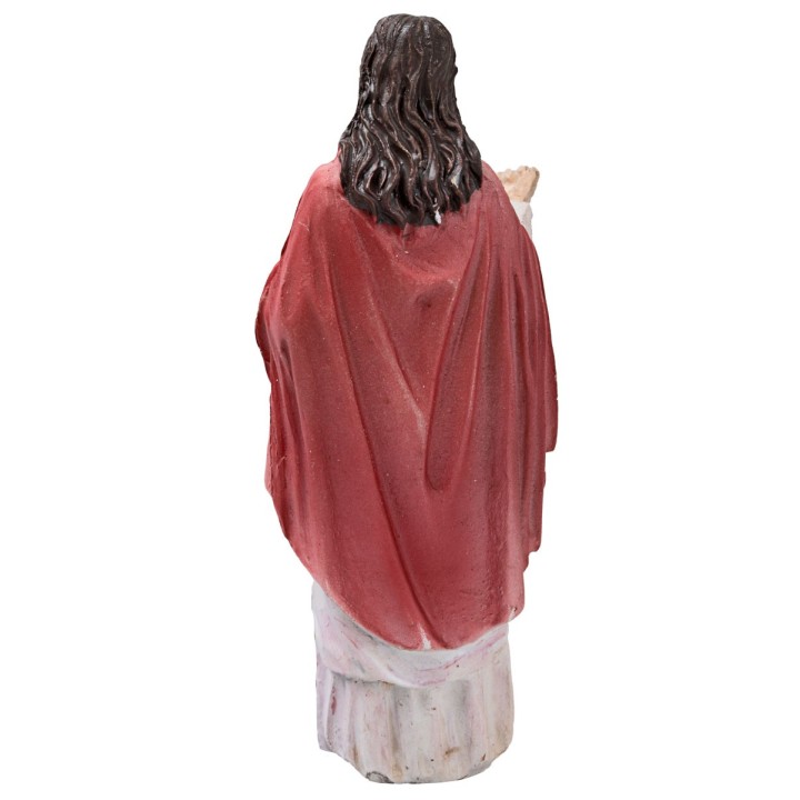 Gesù che bussa alla porta 10 cm per presepe pasquale