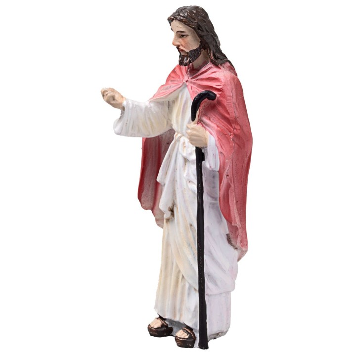 Jesús llamando a la puerta 10 cm para pesebre pascual