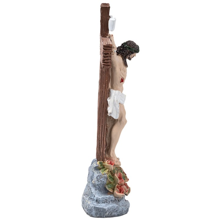 Crucified Jesus series 12 cm in resin 20 h