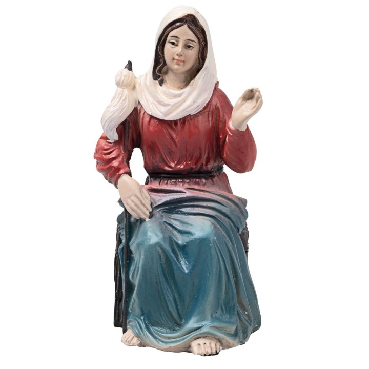 Holy Family Carpenter's Workshop 10 cm in resin
