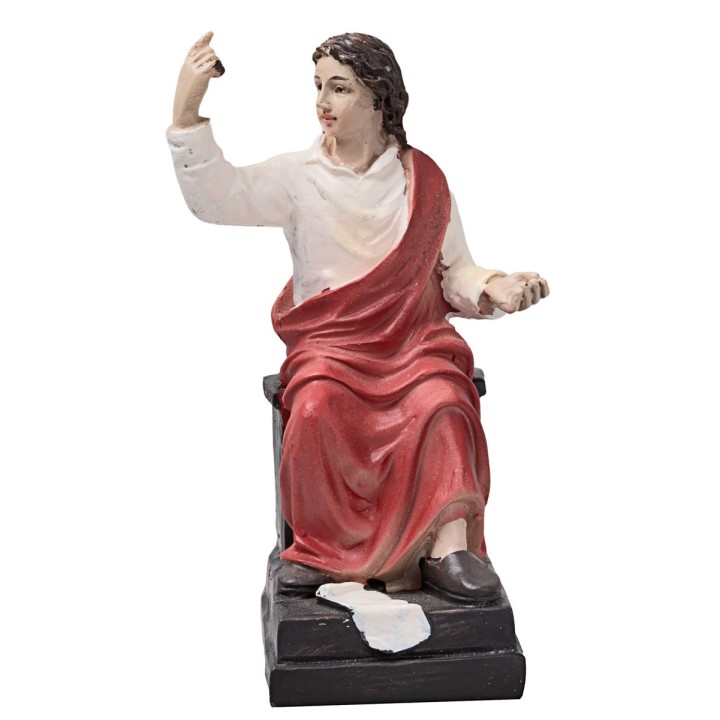 Ritrovamento di Gesù al tempio da 10 cm in resina