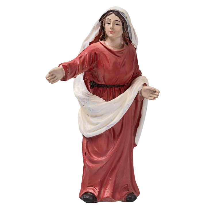 Finding of Jesus in the temple 10 cm in resin