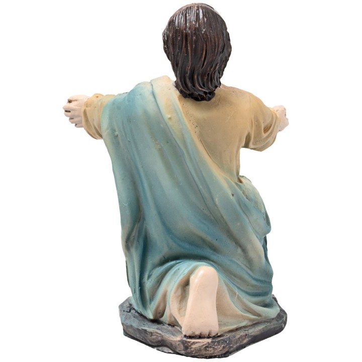 Resurrection of Jesus nativity 10 cm in resin Easter figurines
